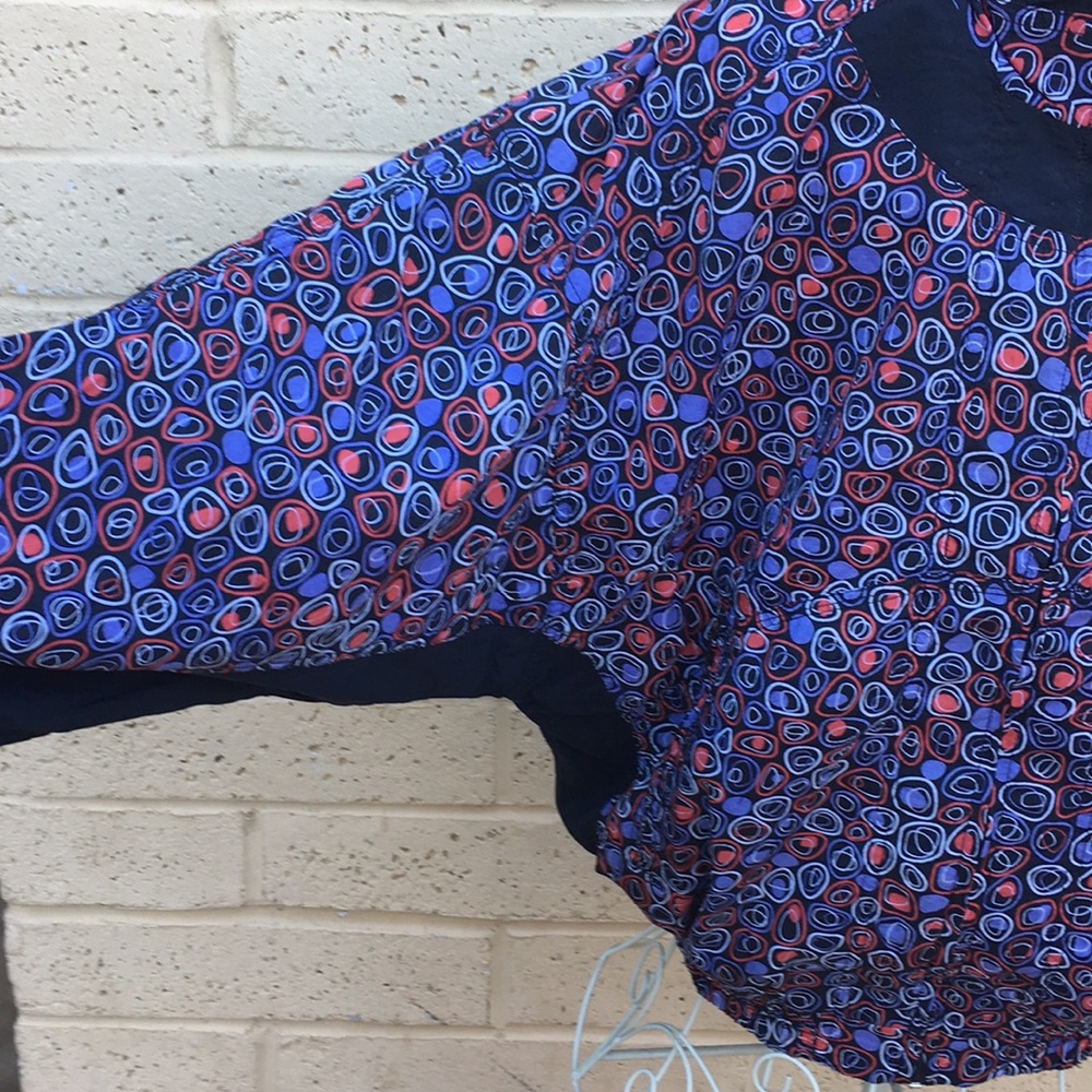 🌟Rare VTG 80s NIKE abstract print windbreaker - Picture 2 of 8